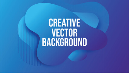 Vector fluid background.