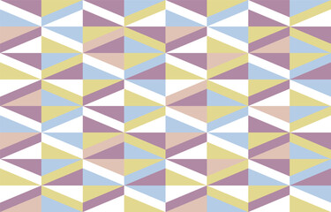 Vector geometric seamless pattern in art deco style.