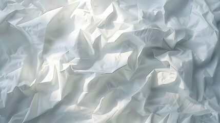 La beauté délicate du papier blanc : une exploration texturale de la surface lisse et de l'apparence éthérée - obrazy, fototapety, plakaty