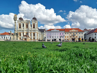 Timisoara, Romania, Europe, Union Square, Saint George Cathedral