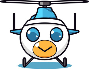 Helicopter Survey Collaboration Vector Design