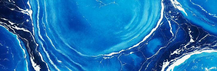 Marble background of dark blue color.