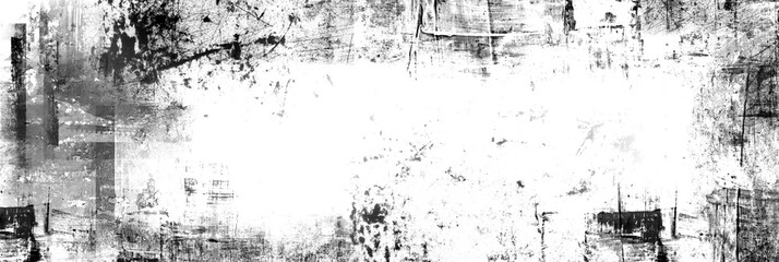 An abstract grunge background header with scratches and cracks.