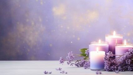 Pastel Perfumery: Aromatherapy Bliss lavender with Soft Colors