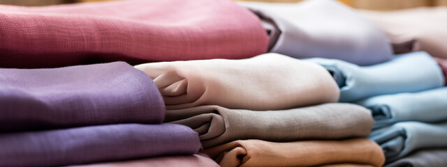Soft Textile Pile in Gentle Hues