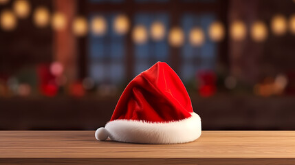 Santa hat, perfect for Christmas themed designs and holiday decorations