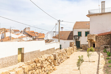 a street in Segura town, municipality of Idanha-a-Nova, province of Beira Baixa, Castelo Branco, Portugal	 - 760116417