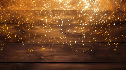 Golden shiny abstract background