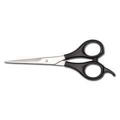Sharp scissor isolated on plain background , element can be used for design project.