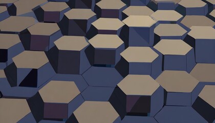 dark abstract background pattern of hexagons