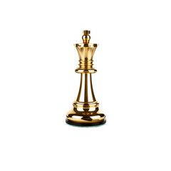 Fototapeta na wymiar chess piece on white background