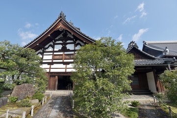 等持院　庫裏と玄関　京都市北区