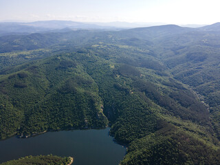 Topolnitsa Reservoir at Sredna Gora Mountain, Bulgaria