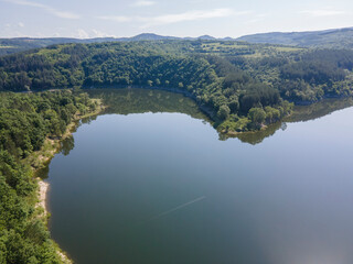 Topolnitsa Reservoir at Sredna Gora Mountain, Bulgaria