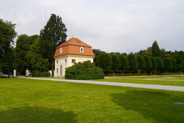 Fototapeta na wymiar Schlossgarten Moritzburg