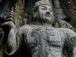 Fengxian Temple The Biggest Cave Of Longmen Grottoes Luoyang Henan China