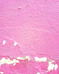 Pink painted concrete Wall textures 