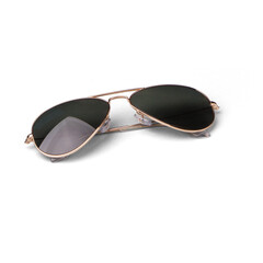 Creative elegant sunglasses isolated on plain background , suitable for lifestyle element project.