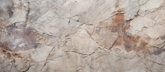 Fototapeta premium A detailed closeup of a textured marble surface resembling bedrock or soil, showcasing the intricate patterns and veins, perfect for artistic inspiration in painting or drawing