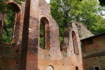Ruinen im Klosterpark Kloster Altzella in Nossen
