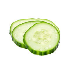 cucumber isolated on white background