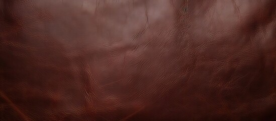 Luxurious and Textured Brown Leather Background with Elegant Touch and Vintage Feel