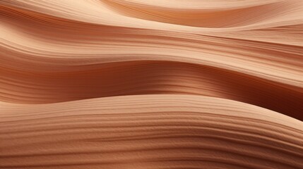Spectacular Sand Dune in Desert Showing Nature's Stunning Texture and Gradient