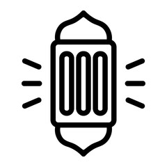 ramadhan lamp icon