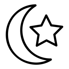 ramadhan moon icon