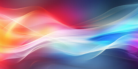 Fototapeta premium Abstract background with wavy lines wallpaper, gradient abstract PPT background