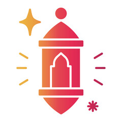 ramadhan lamp icon