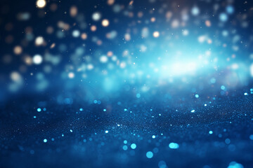 Abstract festive blur background, beautiful bokeh, camera lens effect, circular light spot