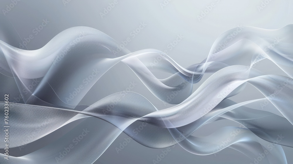 Poster abstract grey wave background poster with dynamic. technology network
