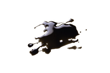  Old engine oil isolated on transparent background