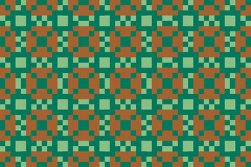 Seamless traditional woven pattern called Anyaman