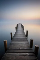 Foto op Plexiglas Ein See mit einem steck  © linulinu