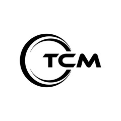 TCM Letter Logo Design, Inspiration for a Unique Identity. Modern Elegance and Creative Design. Watermark Your Success with the Striking this Logo.