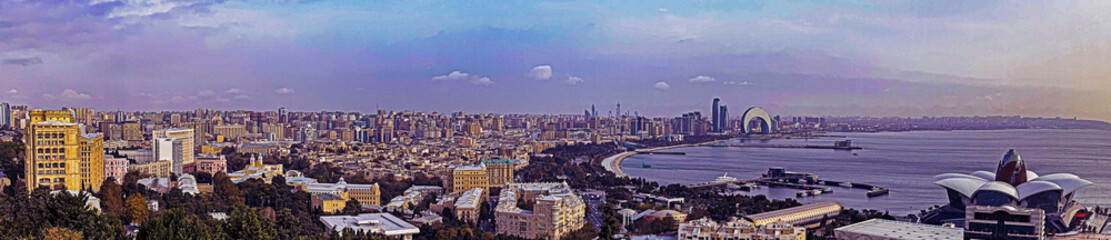 Panorama of Baku City
