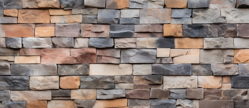 A close up of a brick wall made of brown, rectangular bricks showcasing the beauty of brickwork as a building material