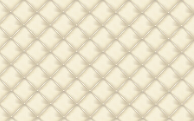 白色のキルティング生地の背景
