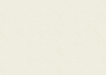 渦巻いた正方形模様のタイルをつなぎ合わせたシームレス背景_ななめ