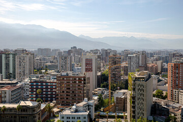 Urban Skyline of Santiago de Chile