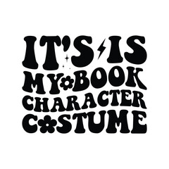 it's is my book character costume