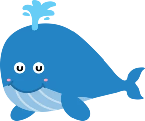 Store enrouleur Baleine cute whale cartoon, sea, animal