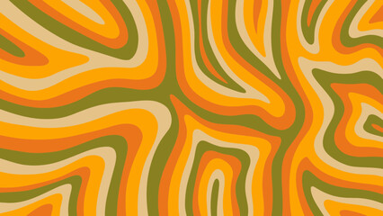 Orange green abstract background with waves, High Resolution wallpaper