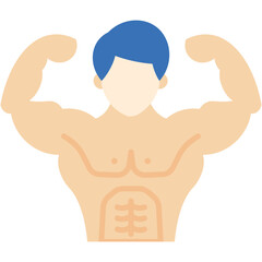 Fototapeta premium Muscle Growth Illustration