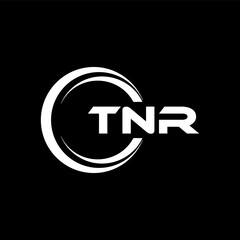 TNR Letter Logo Design, Inspiration for a Unique Identity. Modern Elegance and Creative Design. Watermark Your Success with the Striking this Logo.