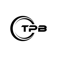 TPB Letter Logo Design, Inspiration for a Unique Identity. Modern Elegance and Creative Design. Watermark Your Success with the Striking this Logo.