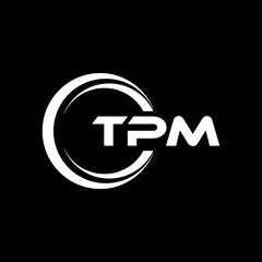 TPM Letter Logo Design, Inspiration for a Unique Identity. Modern Elegance and Creative Design. Watermark Your Success with the Striking this Logo.