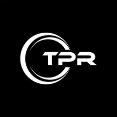 TPR Letter Logo Design, Inspiration for a Unique Identity. Modern Elegance and Creative Design. Watermark Your Success with the Striking this Logo.